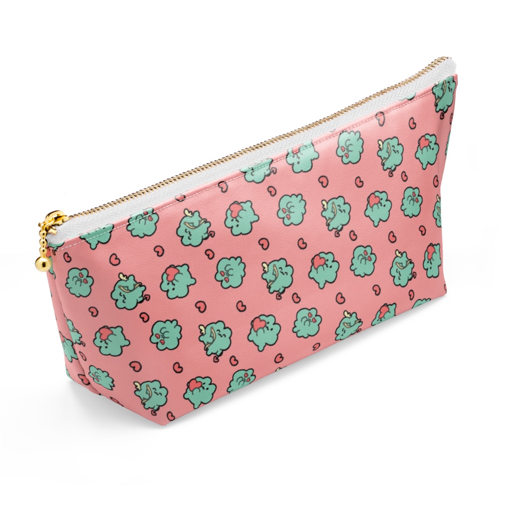 ぷかぷーのバレンタインポーチ