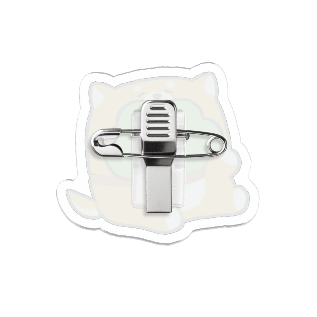 着ぐるみぷかぷー わんちゃんバッジ