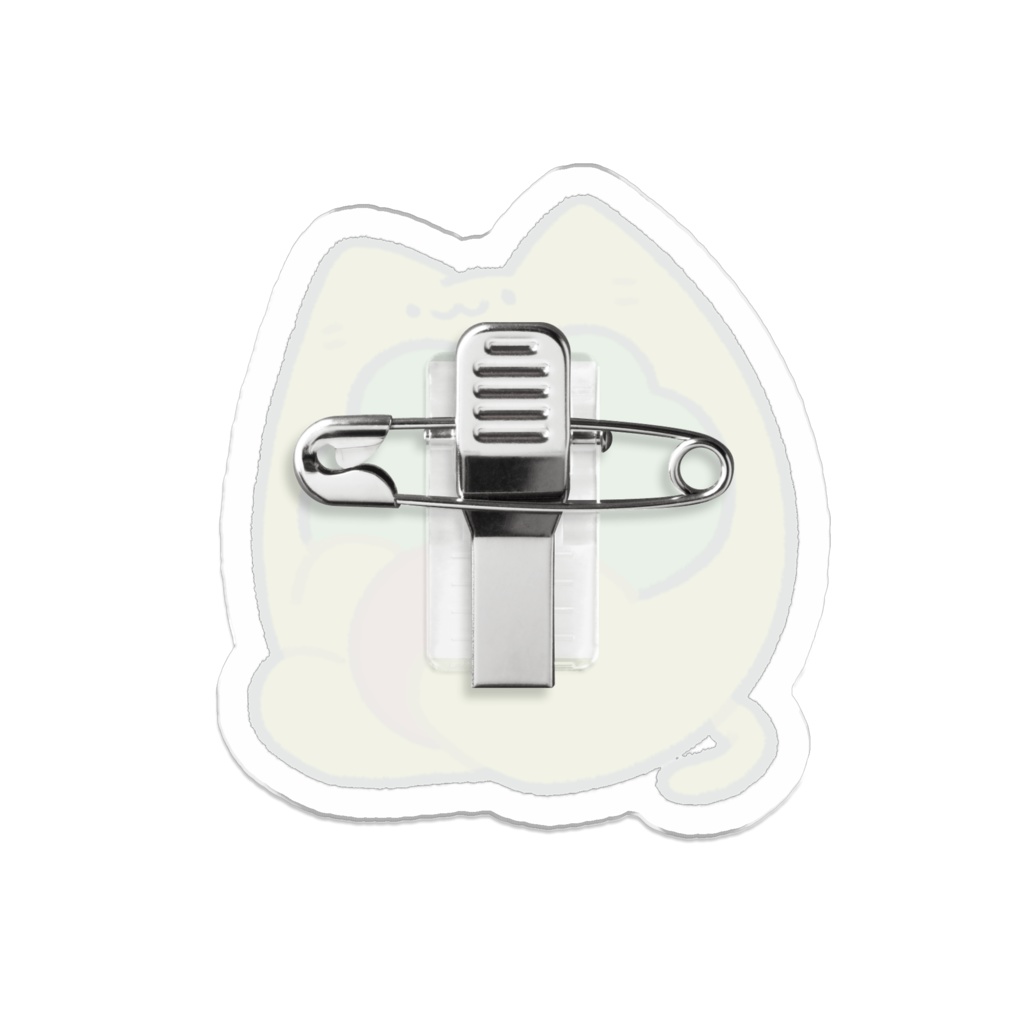 着ぐるみぷかぷー ねこさんバッジ