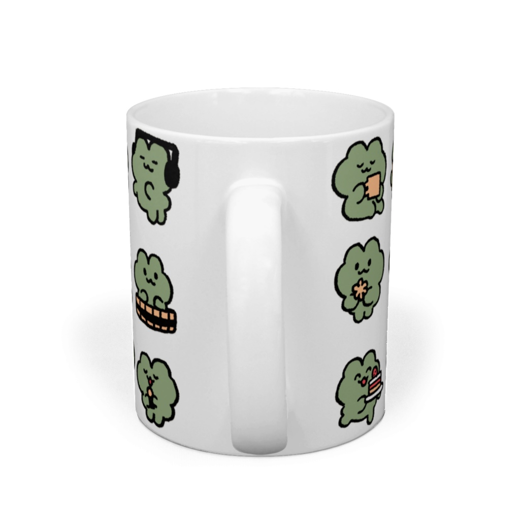 ぷかぷーだらけマグカップ