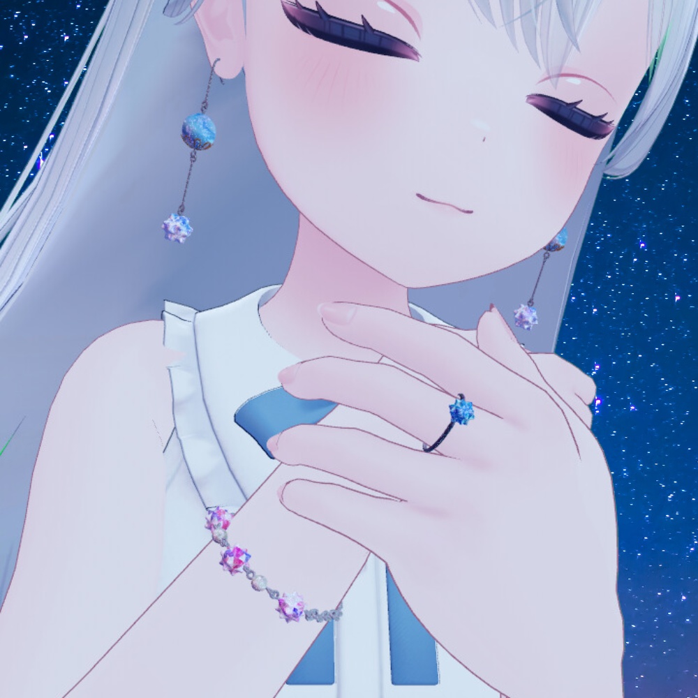 【VRChat想定】金平糖アクセサリーセット