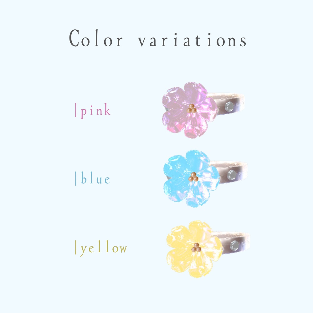 Sakura Ring(パーティクル付き)