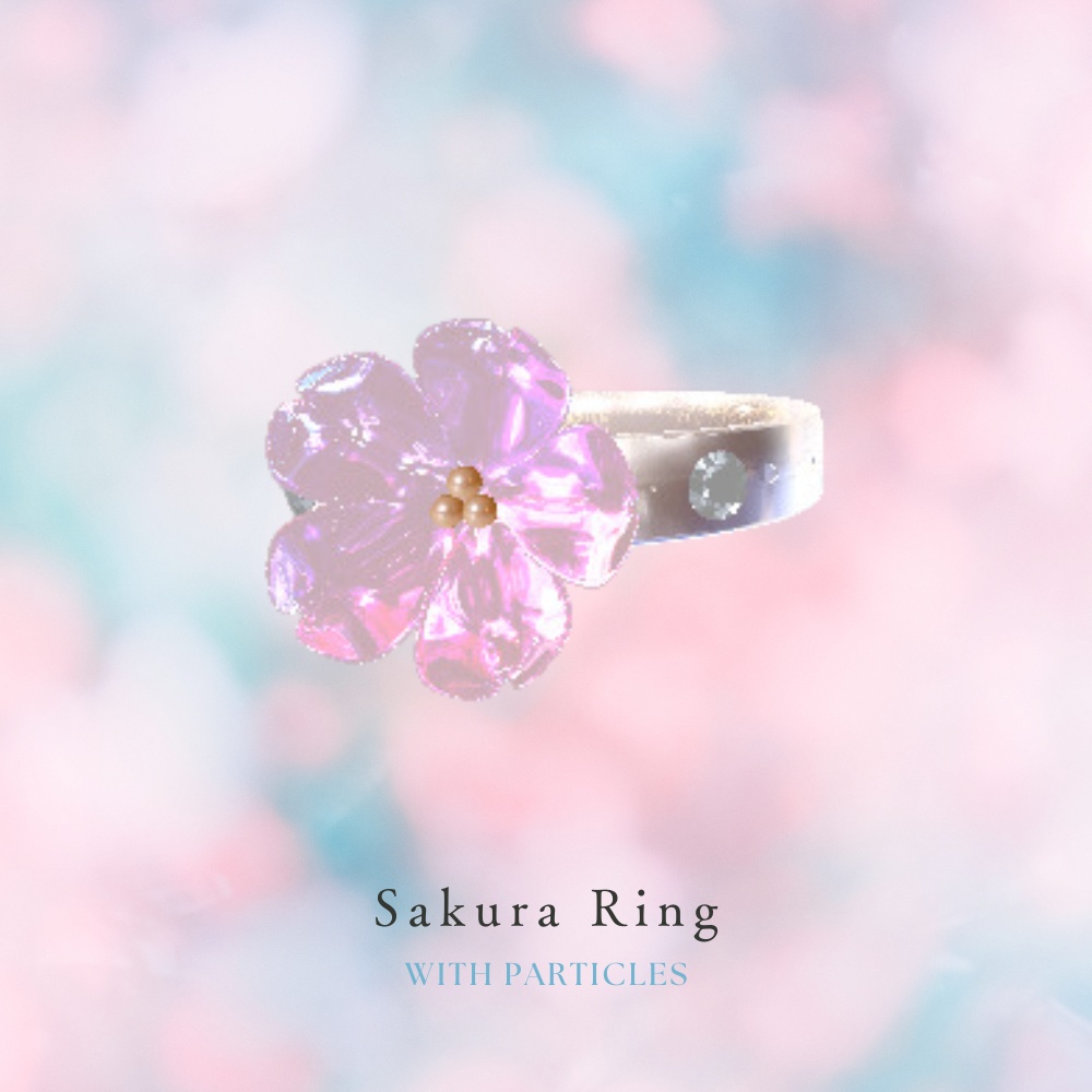 Sakura Ring(パーティクル付き)