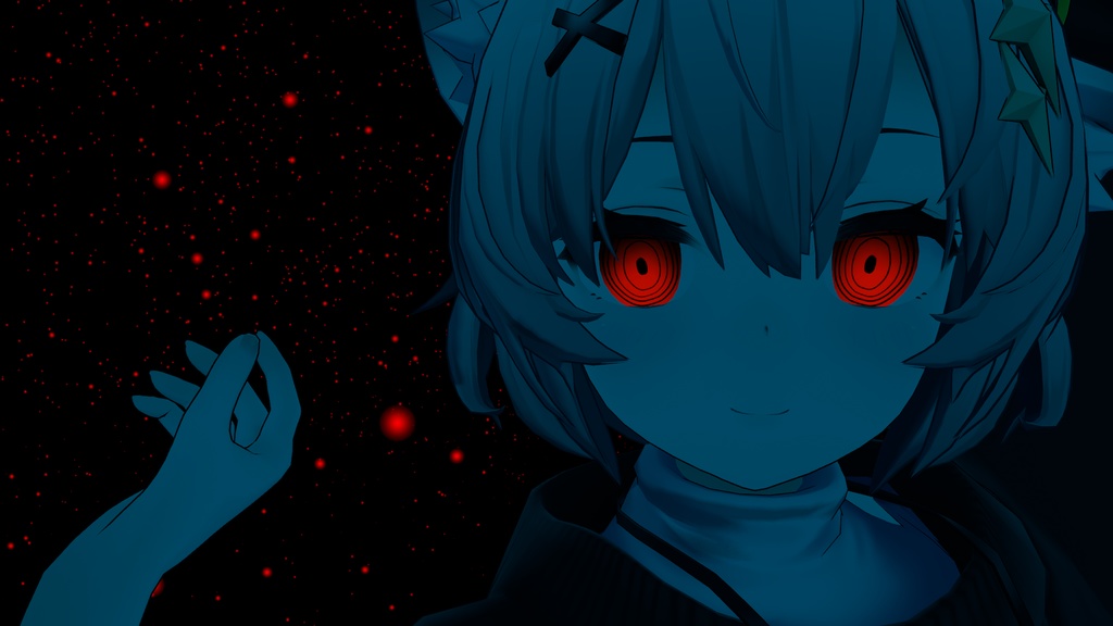 【アッシュ】デビルアイテクスチャ