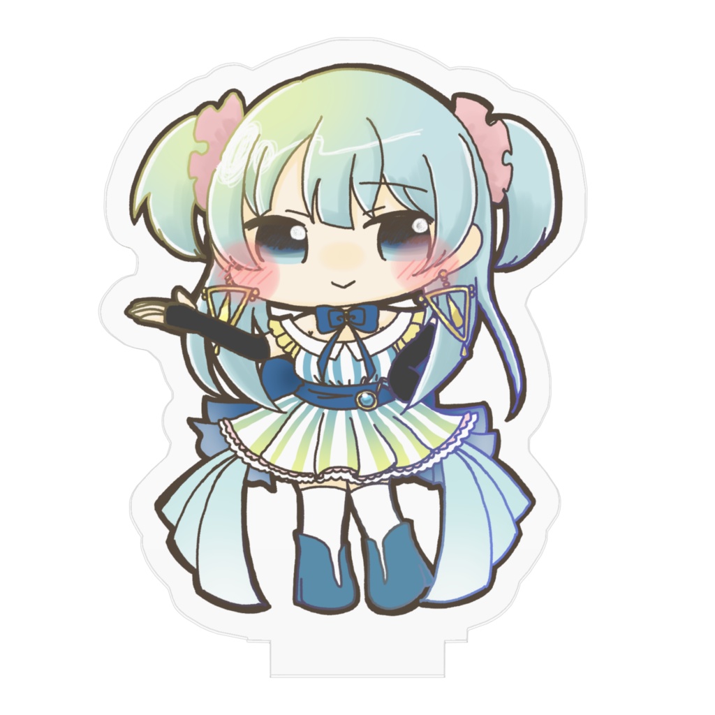 水波レナ アクリルスタンド(5cm)