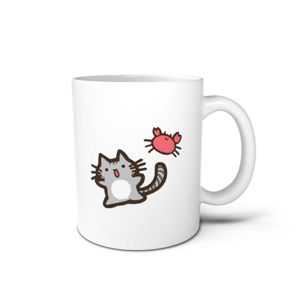 neko&kani マグカップ