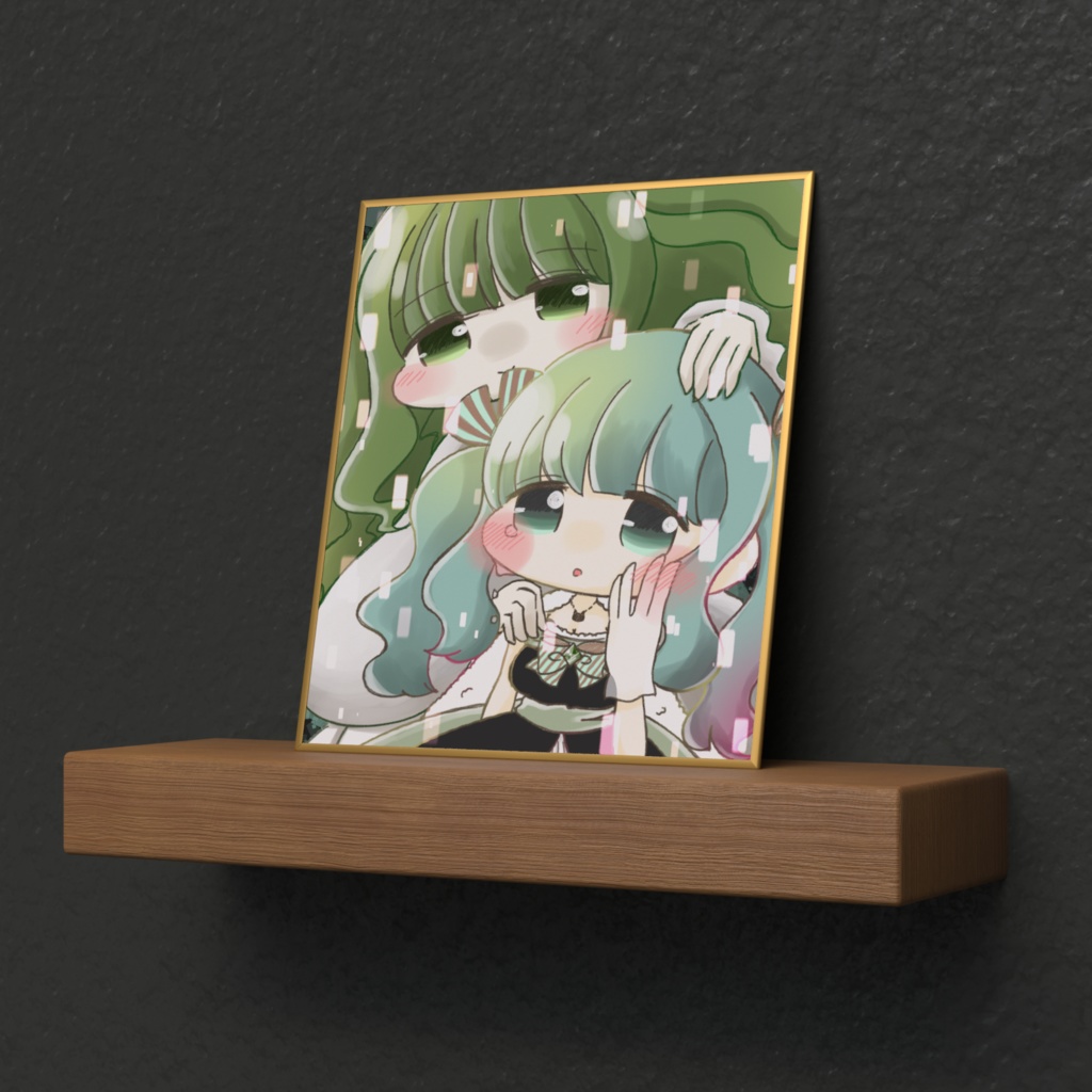 【小色紙】さなとアイちゃん