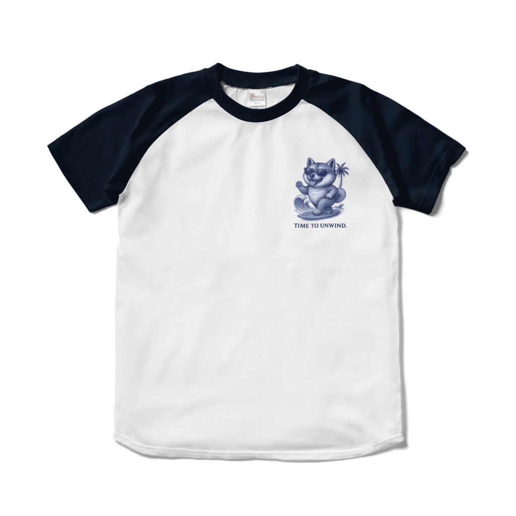 サーフィンしばたんTシャツ夏〜Take a Break〜