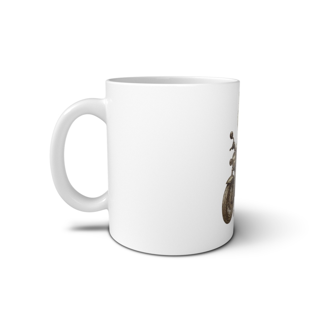 バイクしばたんのマグカップ