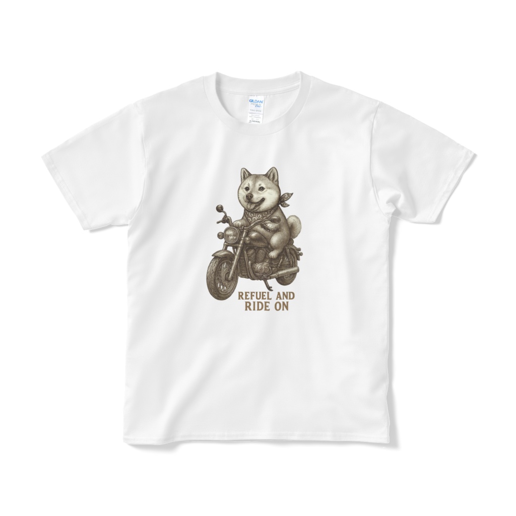 バイク乗りしばたんTシャツ