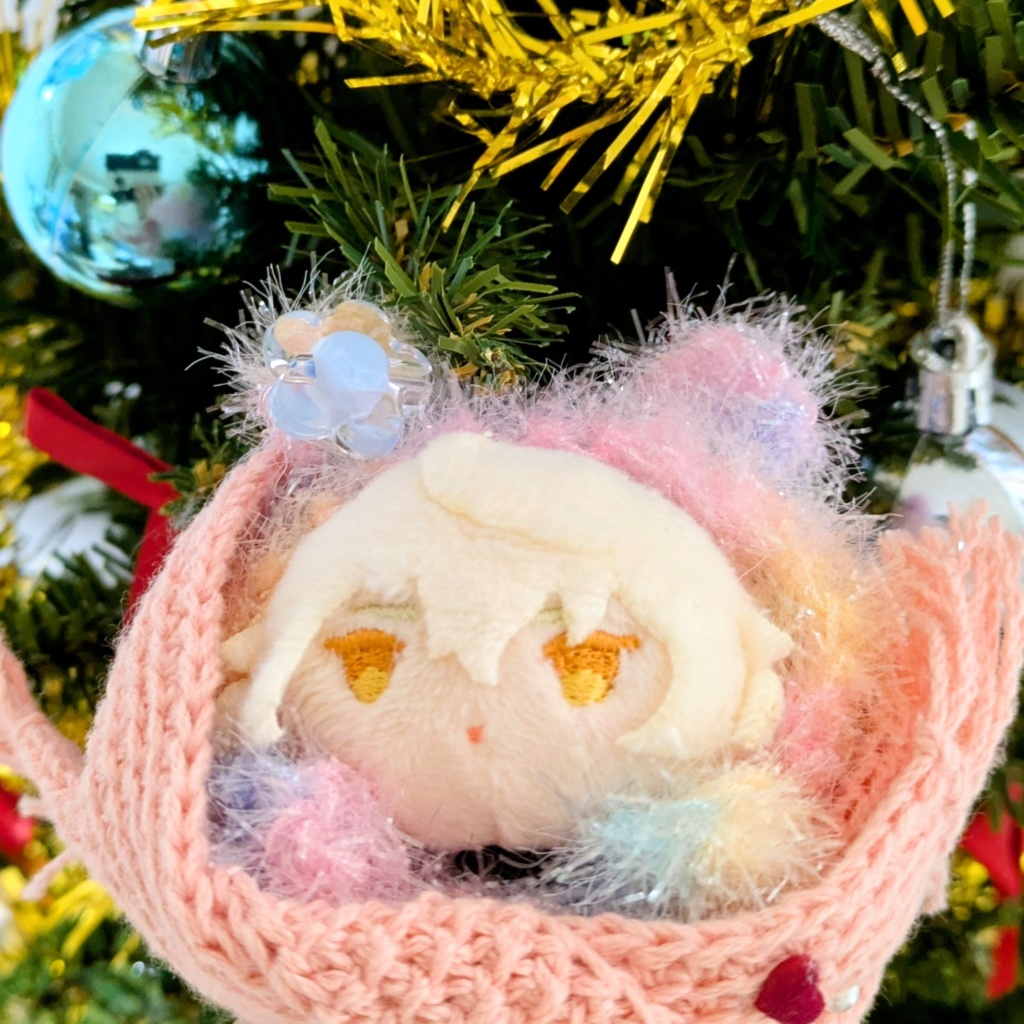 うさちゃんとくまちゃんの着ぐるみ（もちもちマスコットミニサイズ用）