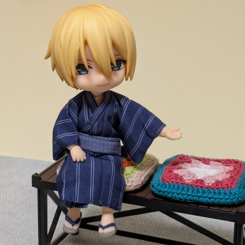 小さなお座布団(レトロ柄)