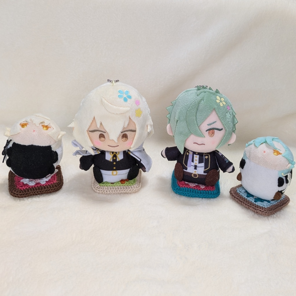 小さなお座布団(レトロ柄)