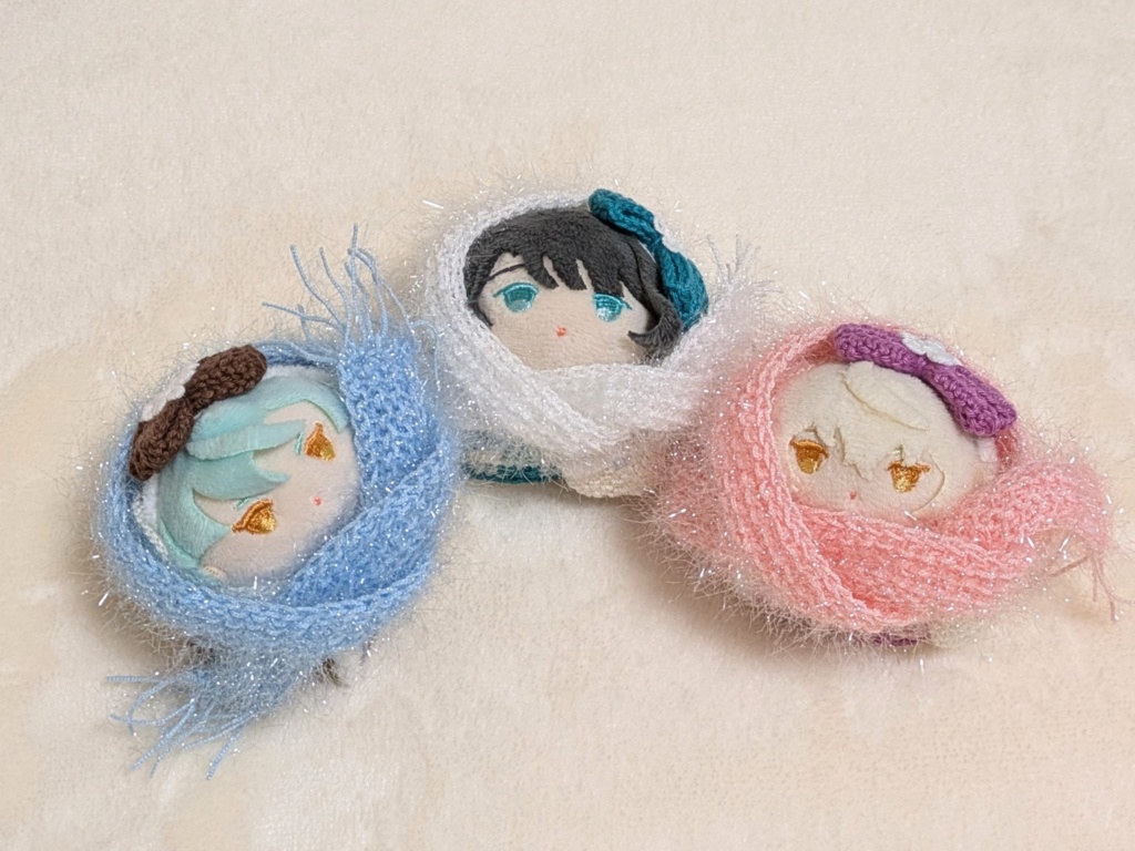 キラキラマフラー