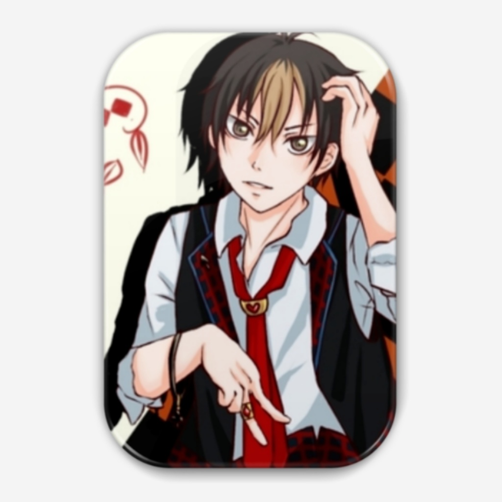 ハイキュー!!西谷夕/角丸缶バッジ