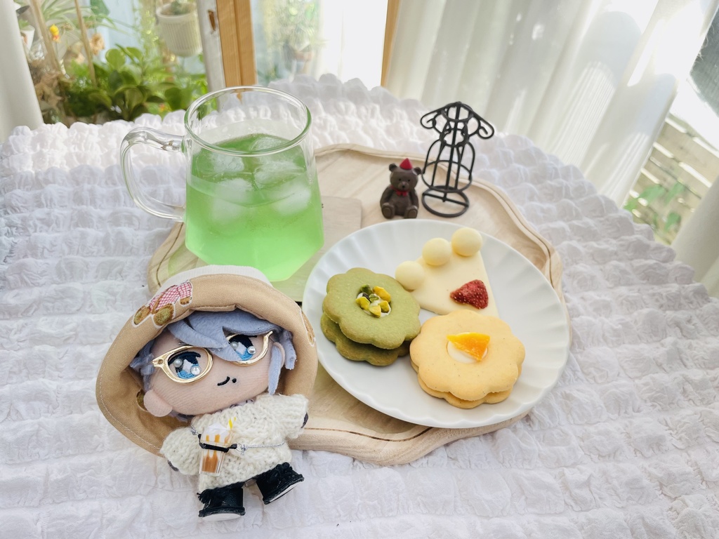 コーデュロイくまちゃんバケットハット