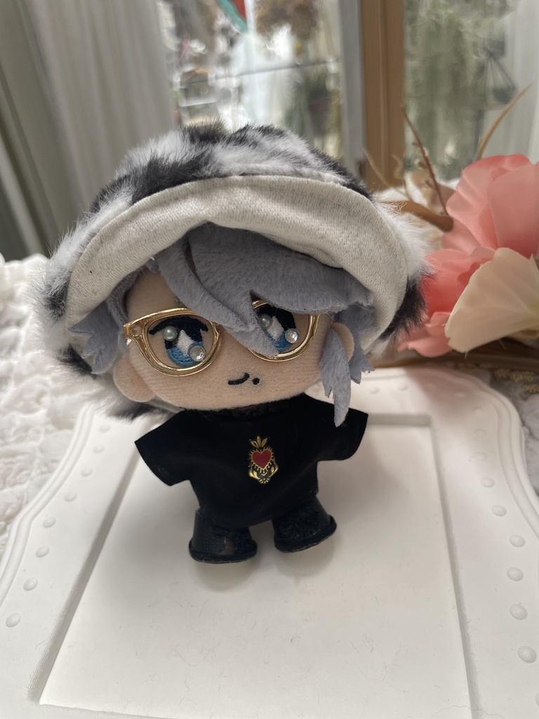 ハート黒シャツ