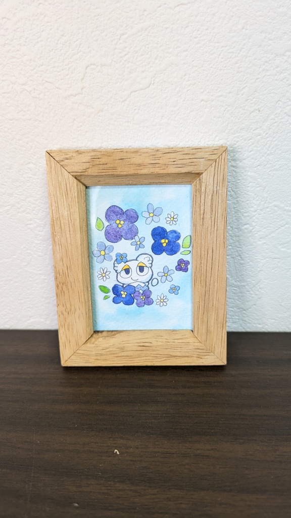 【原画】花が舞う