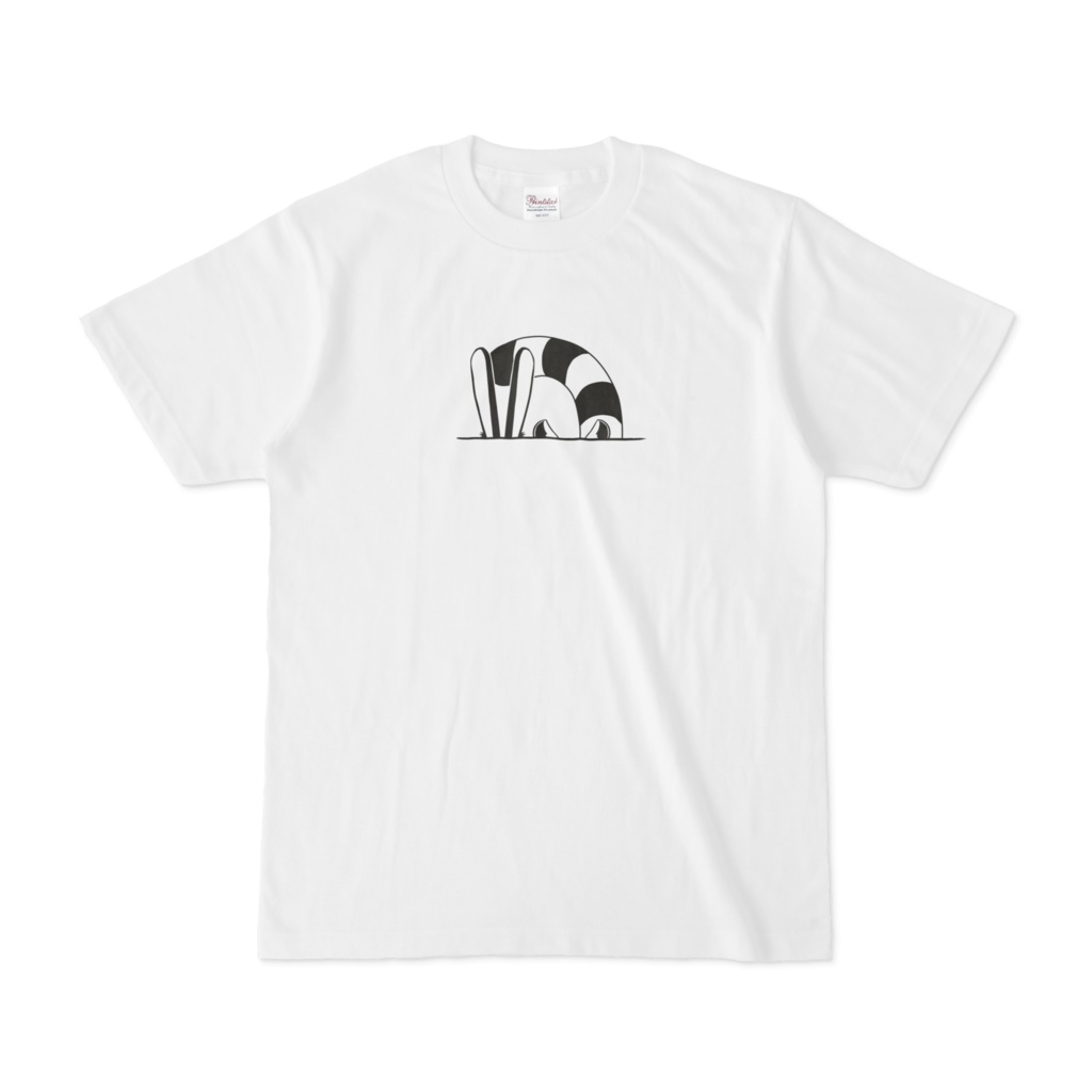 テフカデにょっきりTシャツ