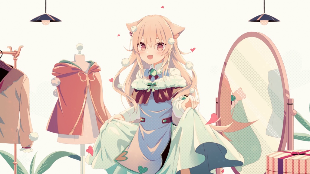 【茜月ももね】PCかべがみ！