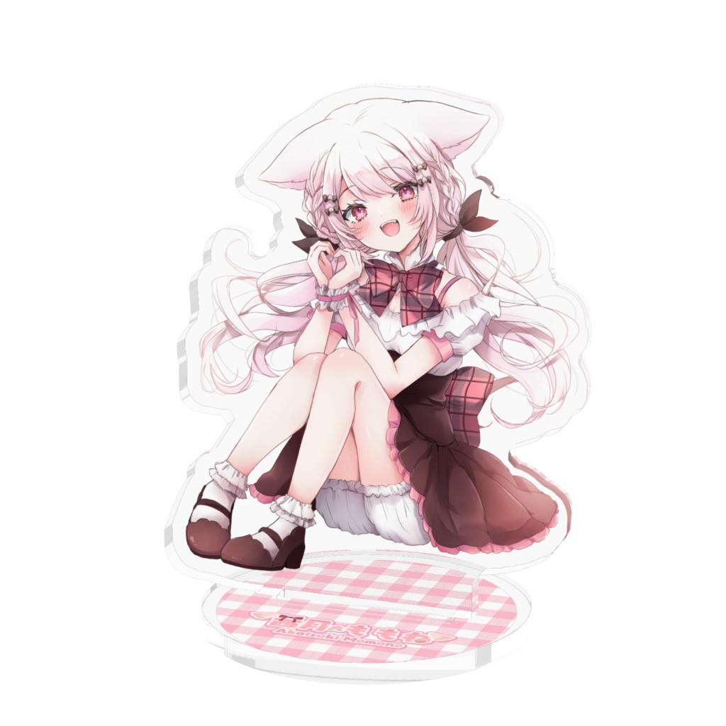 【茜月ももね】バレンタインアクリルフィギュア