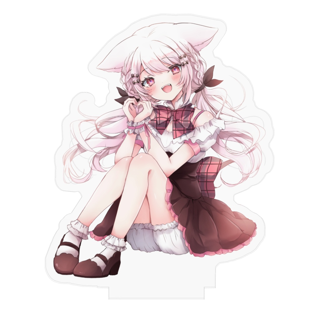 【茜月ももね】バレンタインアクリルフィギュア