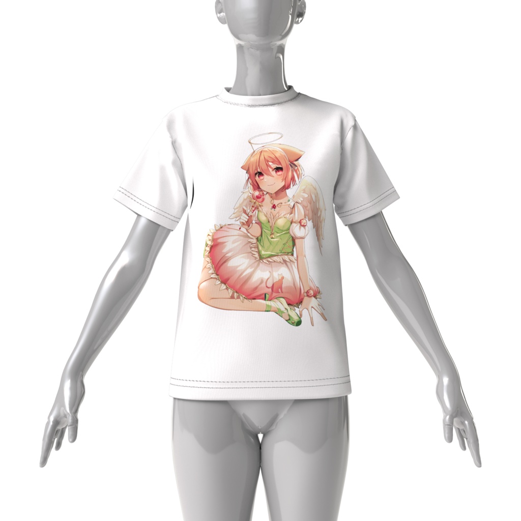 【茜月ももね】2025バースデービッグシルエットTシャツ