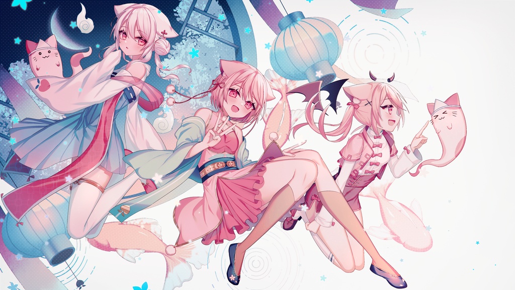 【茜月ももね】3周年記念待受