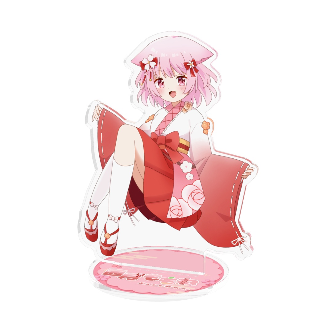【茜月ももね】花巫女アクリルフィギュア