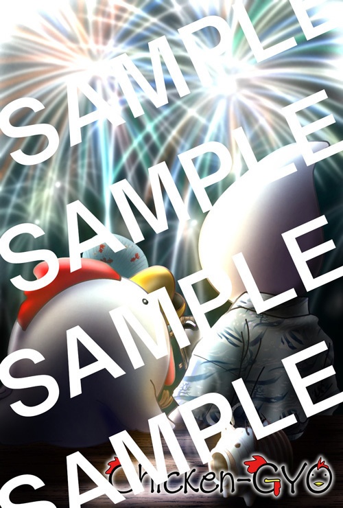 ちきんぎょ。ポストカード