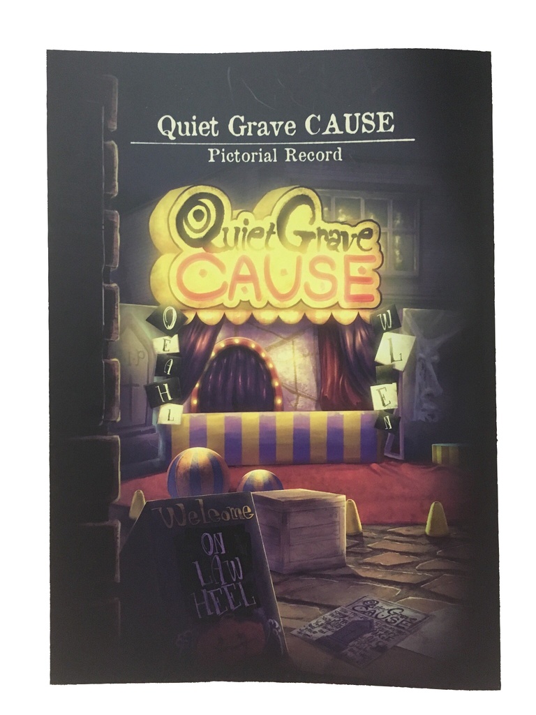 【SOLD OUT】Quiet Grave CAUSE Pictorial Record