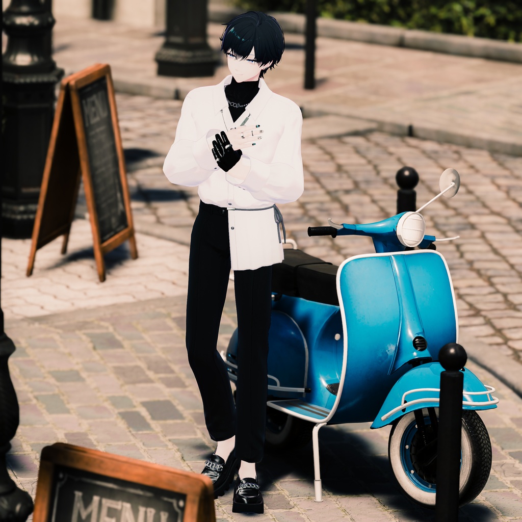 Men's Pose Pack Vol.T01【無料版あり】【全8種】