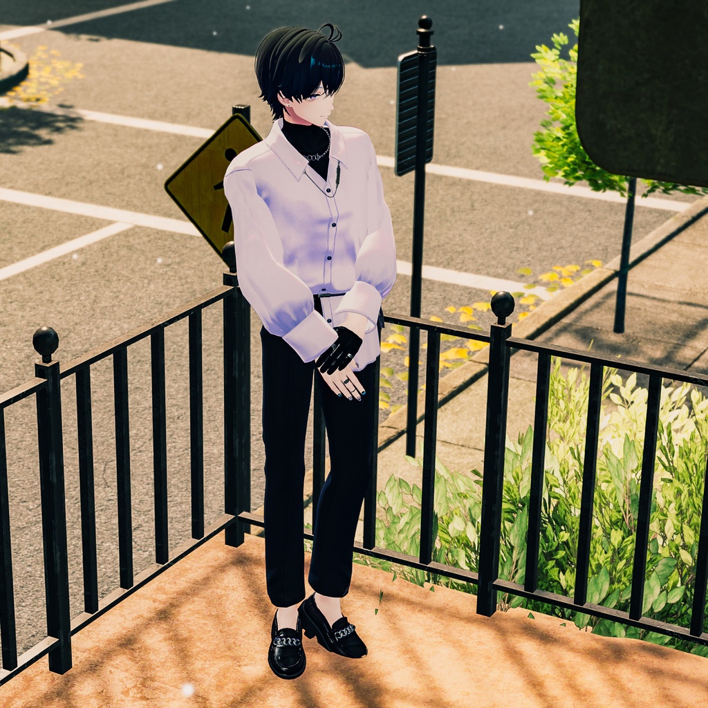 Men's Pose Pack Vol.T01【無料版あり】【全8種】