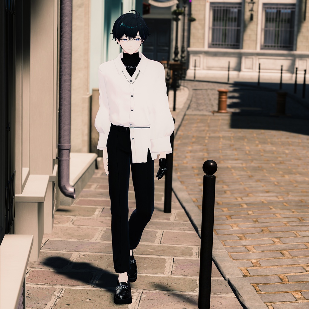 Men's Pose Pack Vol.T01【無料版あり】【全8種】