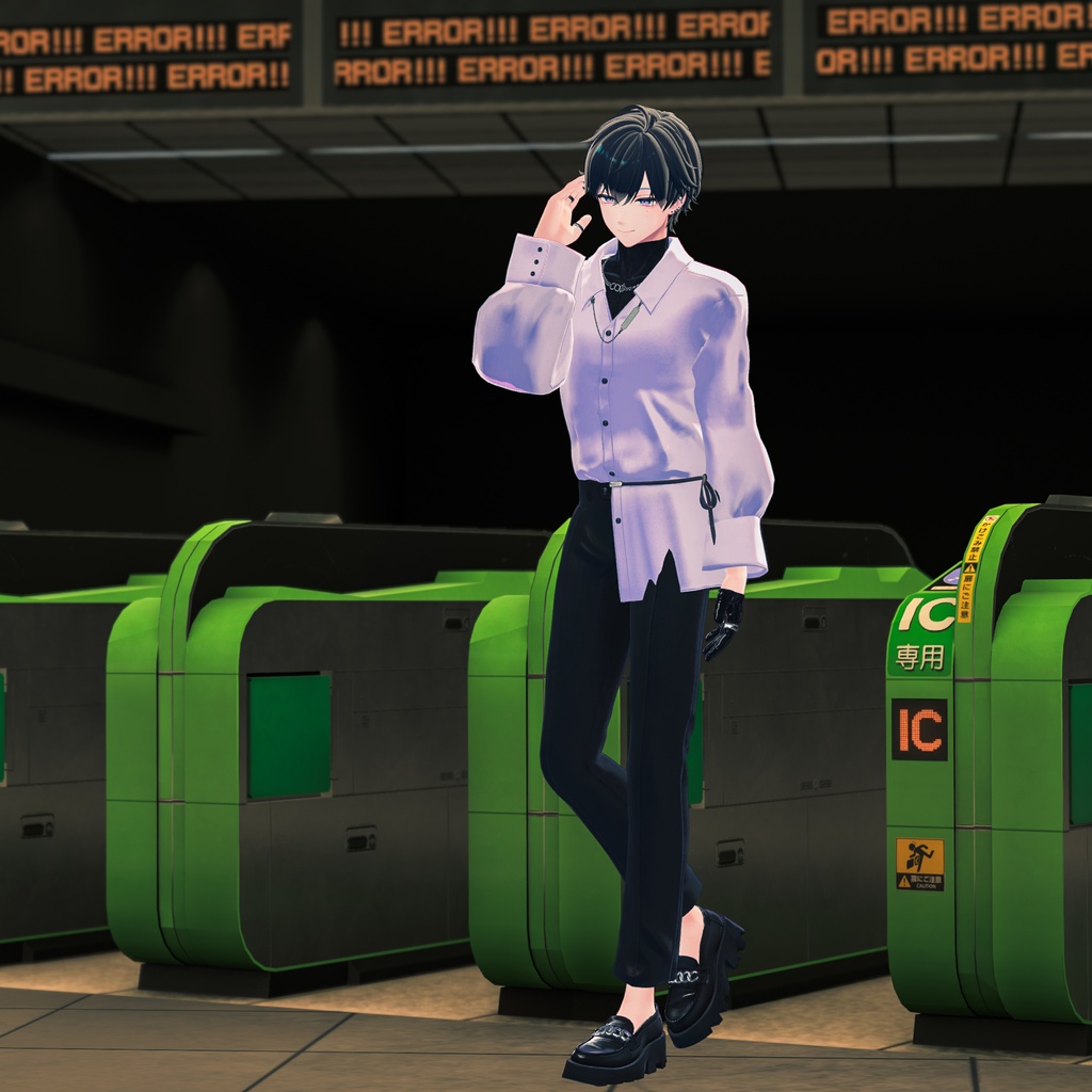 Men's Pose Pack Vol.T01【無料版あり】【全8種】