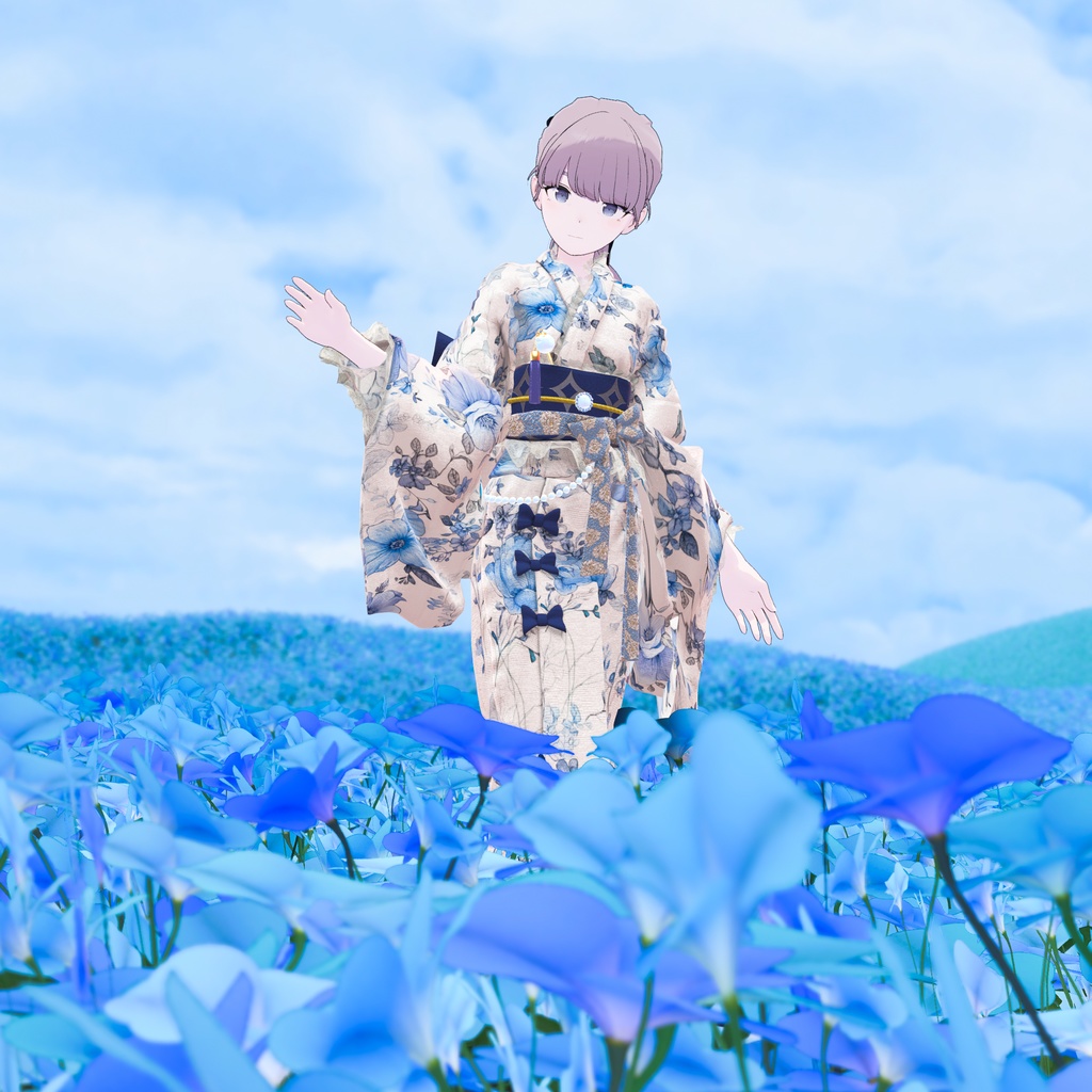 浴衣はじめました!浴衣ポーズ集 Vol.T01【全3種】