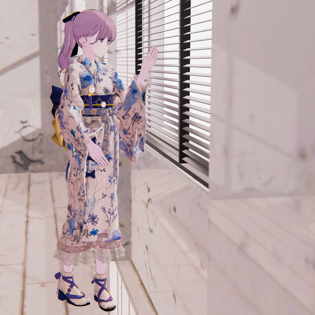 浴衣はじめました!浴衣ポーズ集 Vol.T01【全3種】