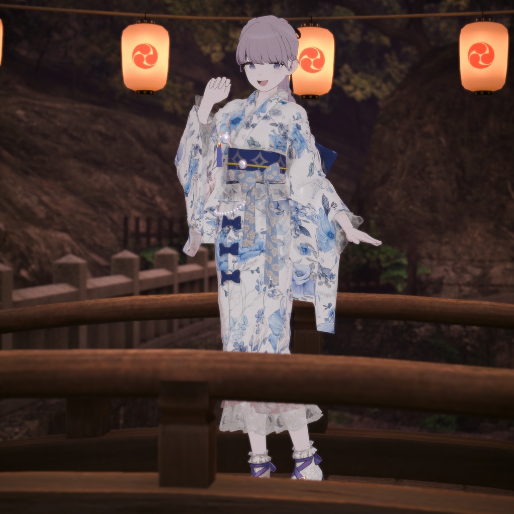 浴衣はじめました!浴衣ポーズ集 Vol.T02【全5種】