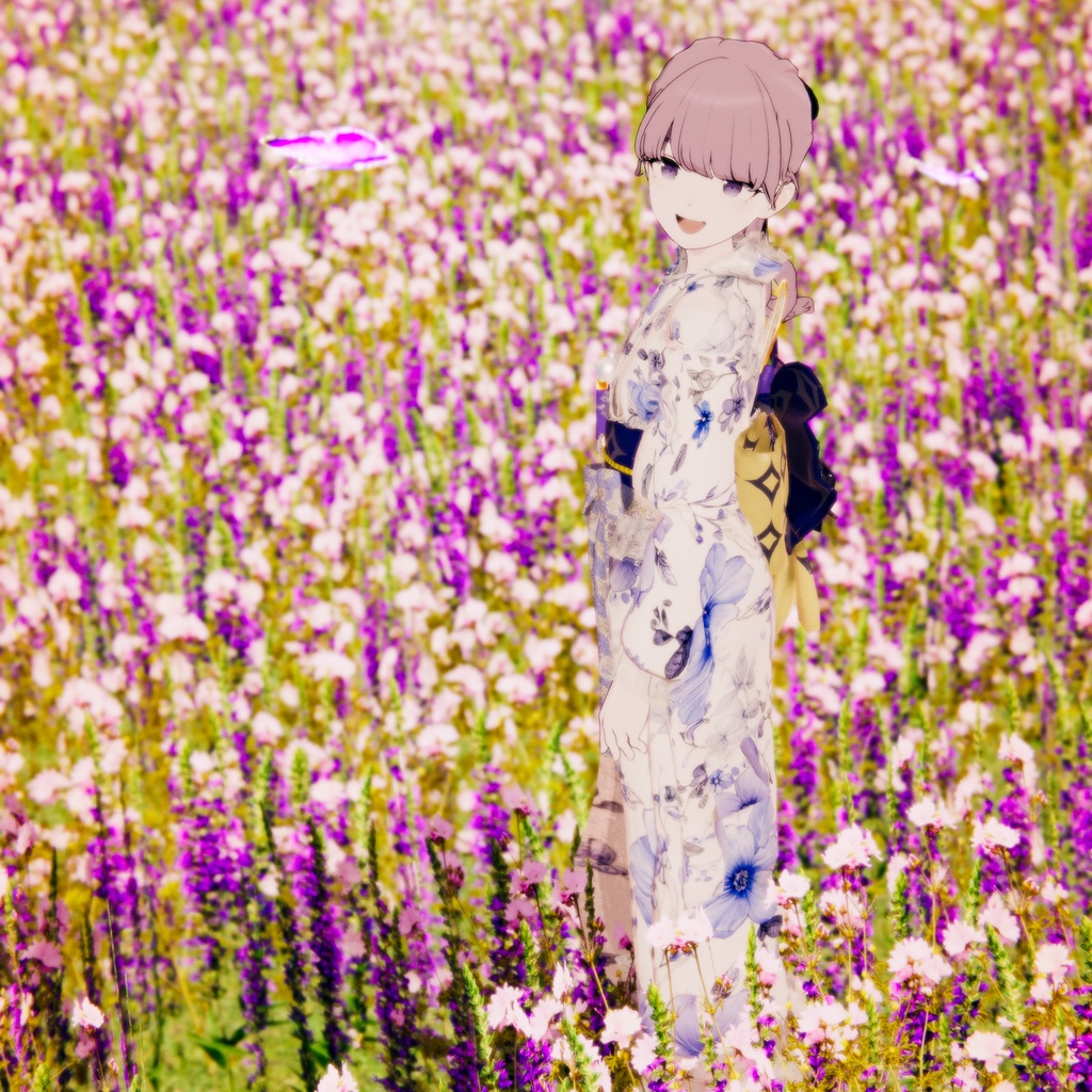 浴衣はじめました!浴衣ポーズ集 Vol.T02【全5種】