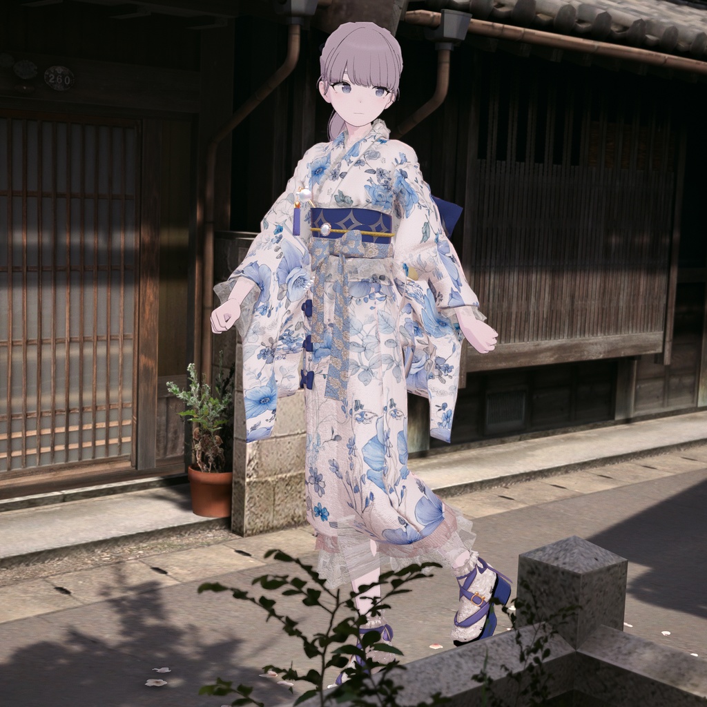 浴衣はじめました!浴衣ポーズ集 Vol.T02【全5種】