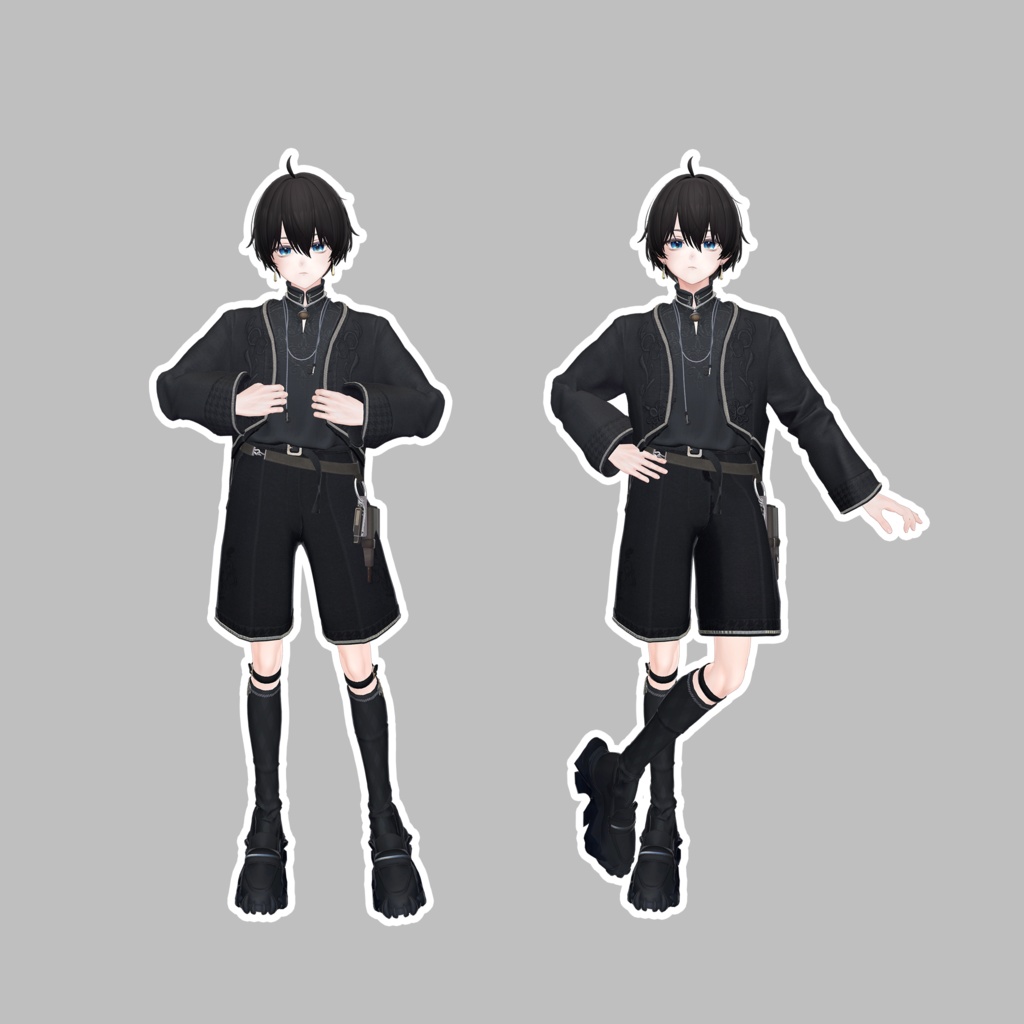 Men's Pose Pack Vol.T02【全5種】