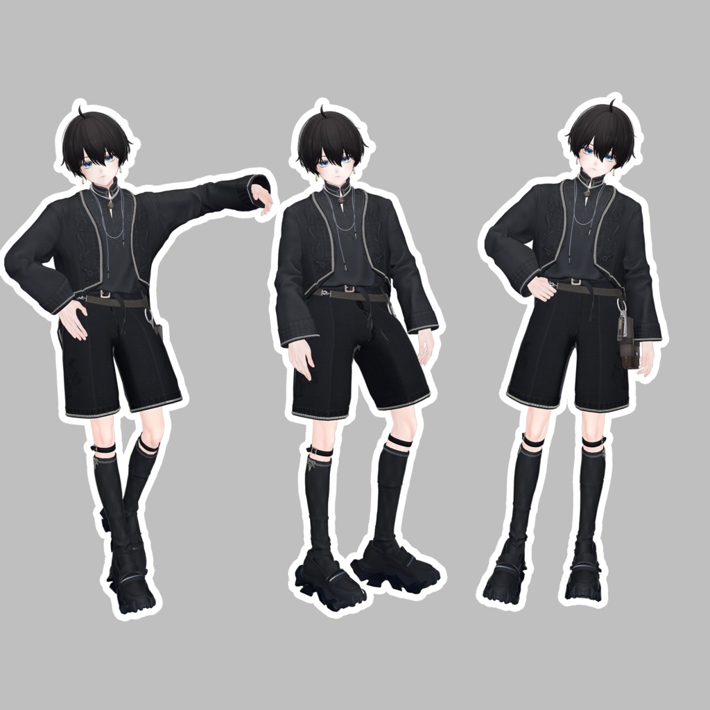 Men's Pose Pack Vol.T03【全5種】