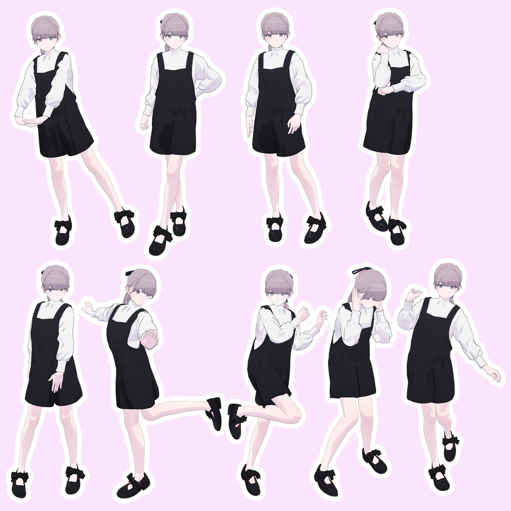 EELWORKSポーズ集 ~ノンジャンルポーズ 1 ~【全18種】