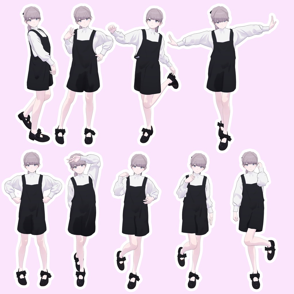 EELWORKSポーズ集 ~ノンジャンルポーズ 1 ~【全18種】