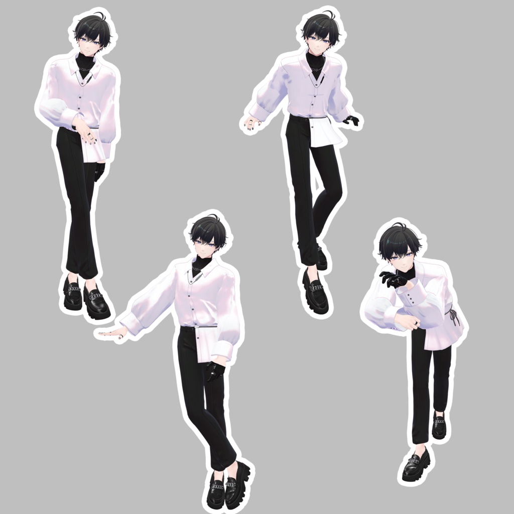 EELWORKSポーズ集 -Men's Pose Pack 4-【全18種】