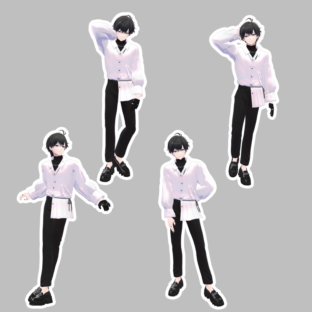 EELWORKSポーズ集 -Men's Pose Pack 4-【全18種】