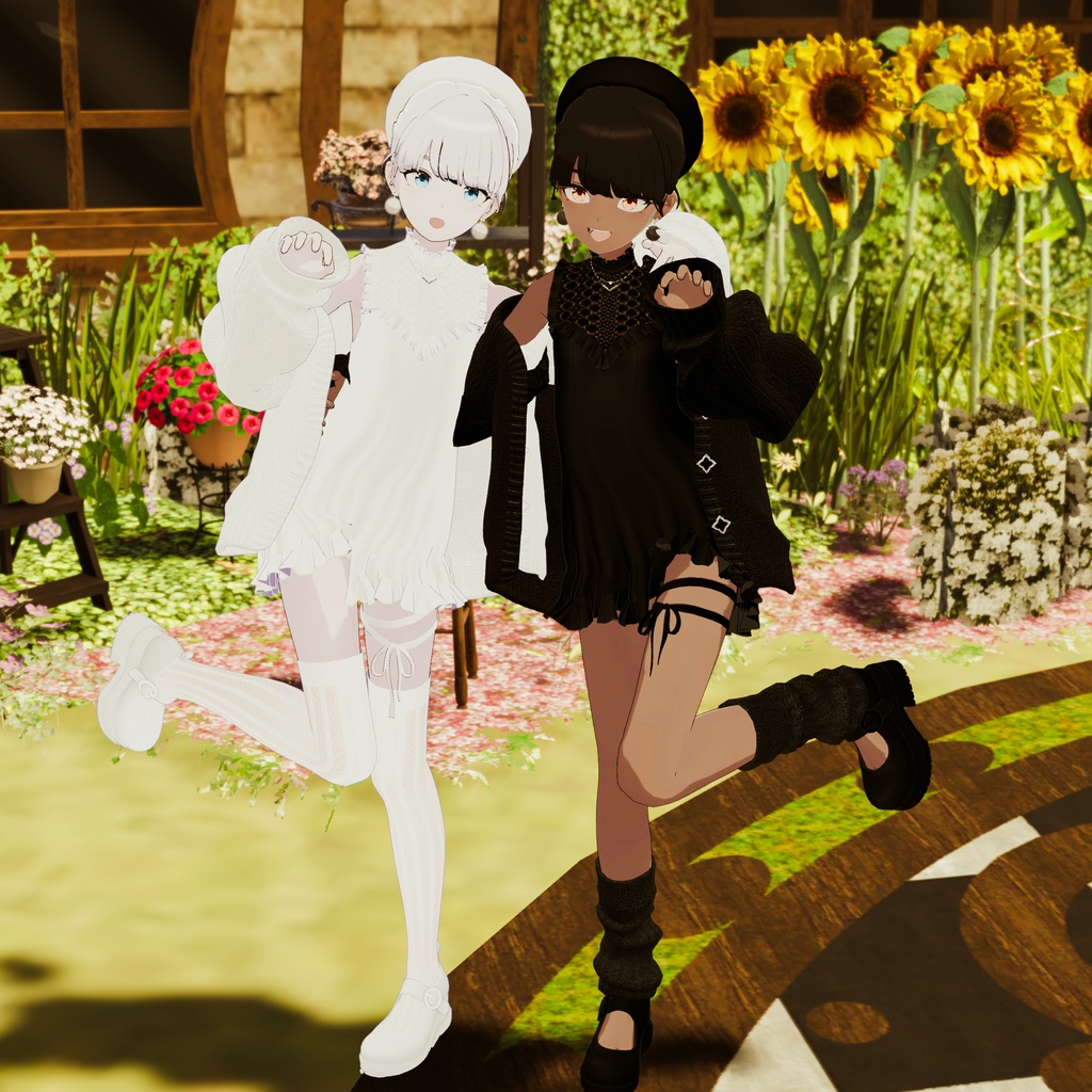 EELWORKSポーズ集 ~仲良し友情ぽーず~ 【全20ポーズ(10ペア)】