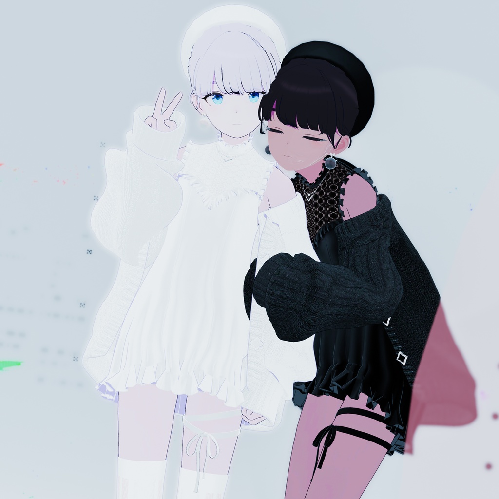 EELWORKSポーズ集 ~仲良し友情ぽーず~ 【全20ポーズ(10ペア)】