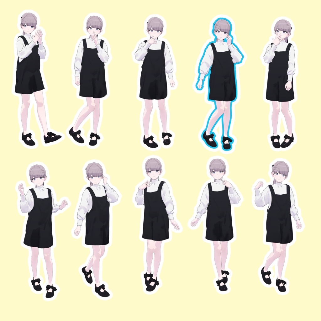 EELWORKSポーズ集 ~ノンジャンルポーズ 2 ~ 【全28種】無料あり