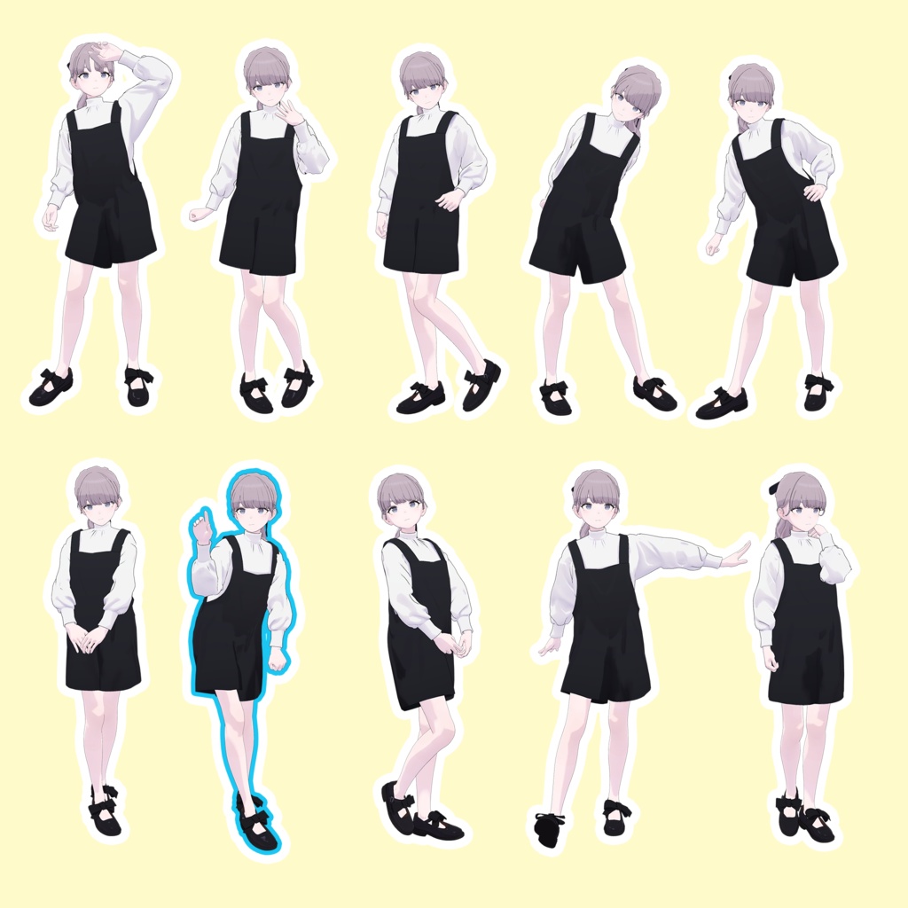 EELWORKSポーズ集 ~ノンジャンルポーズ 2 ~ 【全28種】無料あり